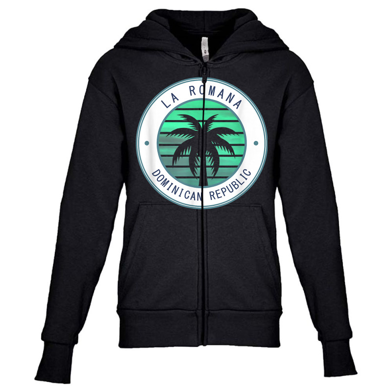 La Romana Dominican Republic T Shirt Youth Zipper Hoodie by tamkyfashions | Artistshot