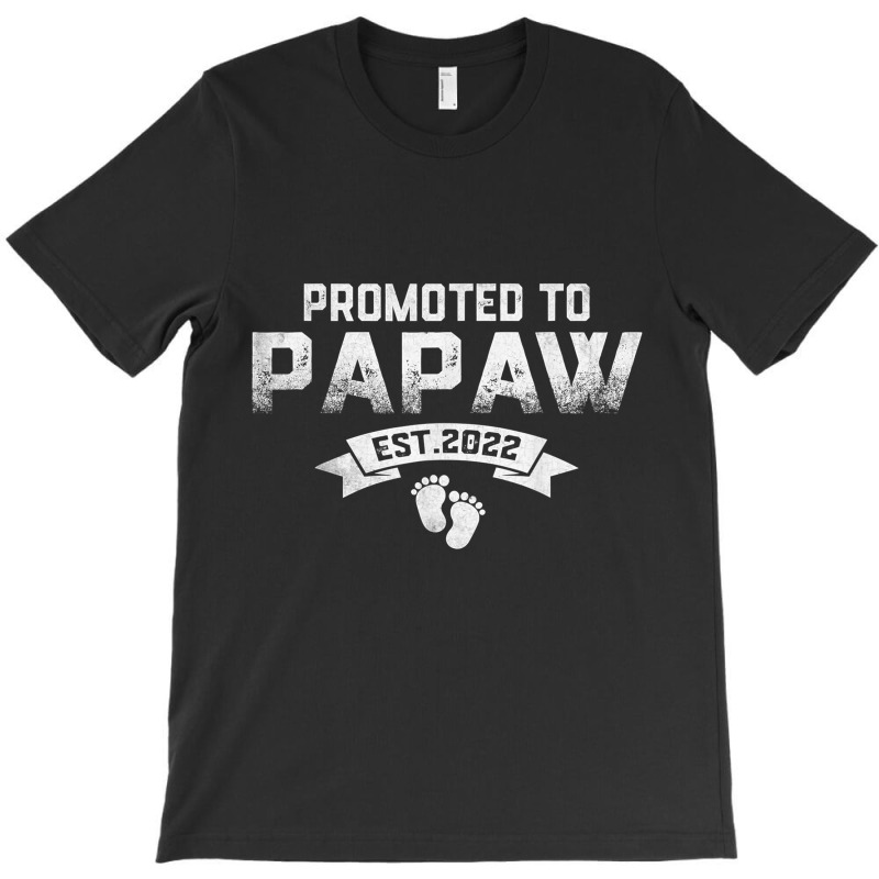 Promoted To Papaw Est 2022 Fathers Day For New Papaw T-shirt | Artistshot