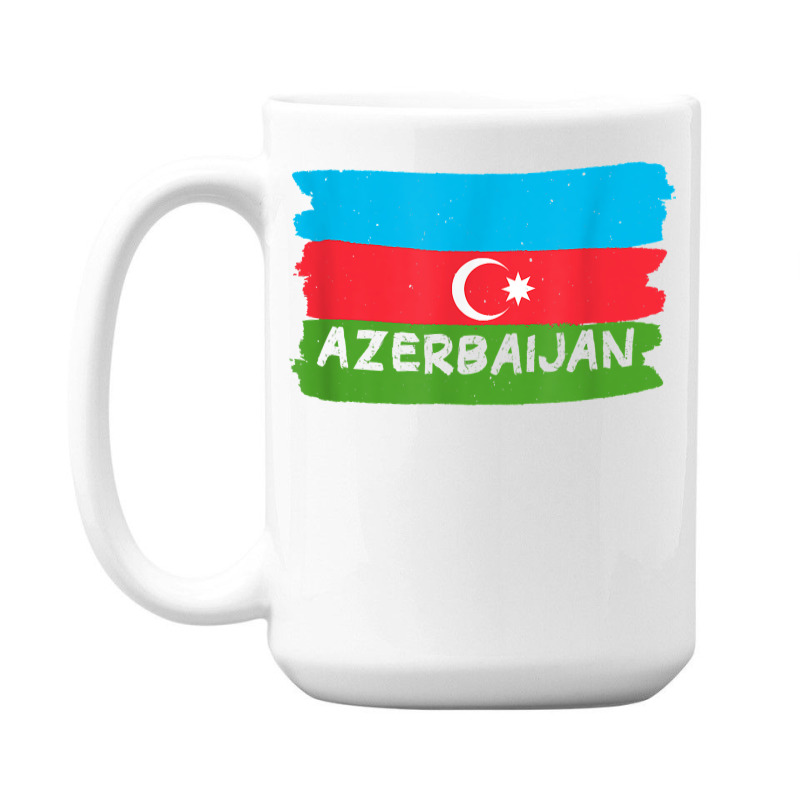 Azerbaijan T Shirt 15 Oz Coffee Mug | Artistshot