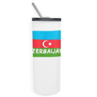 Azerbaijan T Shirt Skinny Tumbler | Artistshot