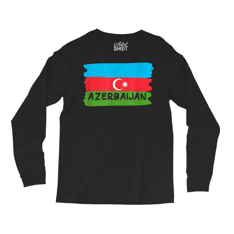 Azerbaijan T Shirt Long Sleeve Shirts | Artistshot