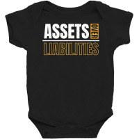 Assets Over Liabilities For Accounting And Accountant T Shirt Baby Bodysuit | Artistshot