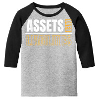 Assets Over Liabilities For Accounting And Accountant T Shirt Youth 3/4 Sleeve | Artistshot