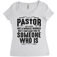 Funny Pastor Gift For Men Cool Christian Church Appreciation T Shirt Women's Triblend Scoop T-shirt | Artistshot