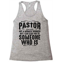 Funny Pastor Gift For Men Cool Christian Church Appreciation T Shirt Racerback Tank | Artistshot