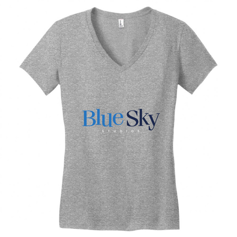 Blue Sky Studios Women's V-Neck T-Shirt by parentseka | Artistshot