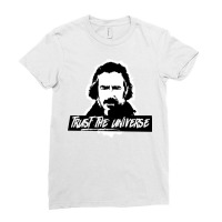 Alan Watts Trust The Universe Sweatshirt Ladies Fitted T-shirt | Artistshot