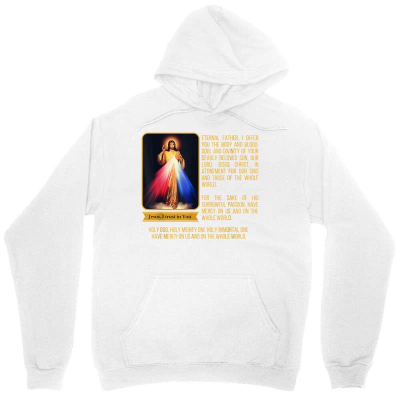 Divine Mercy Jesus Image Chaplet Novena Prayer Catholic T Shirt Unisex Hoodie by ayedencoplon | Artistshot