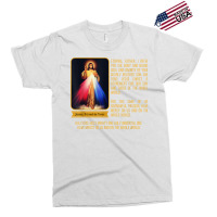 Divine Mercy Jesus Image Chaplet Novena Prayer Catholic T Shirt Exclusive T-shirt | Artistshot