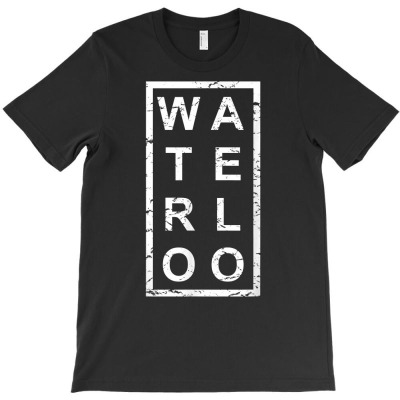 Stylish Waterloo T Shirt T-shirt Designed By 1lbxlg17
