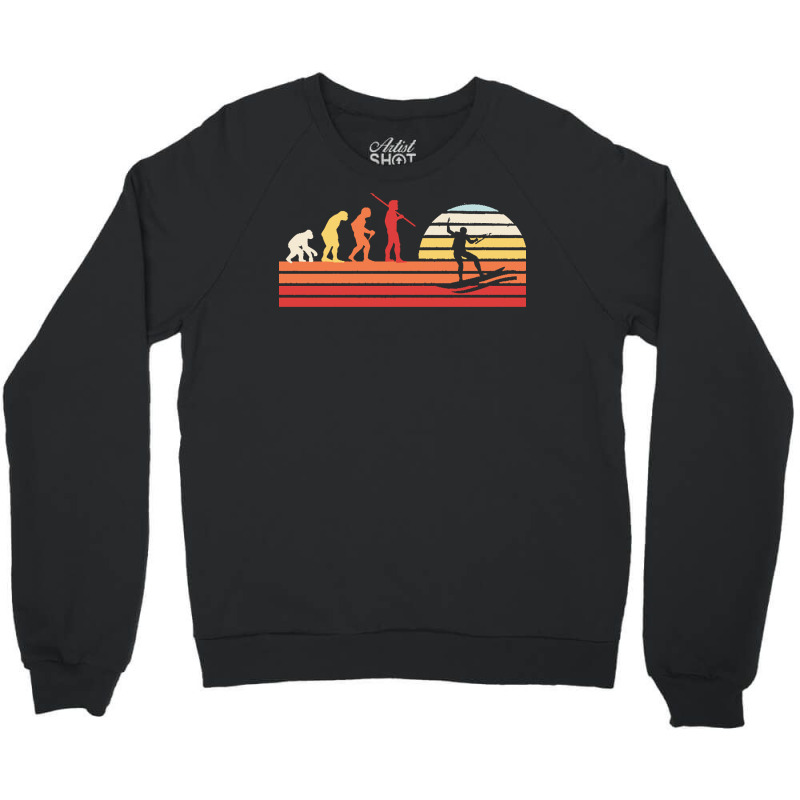 Wakeboarding T  Shirt Retro Wakeboarder Wakeboard   Vintage Wakeboardi Crewneck Sweatshirt | Artistshot