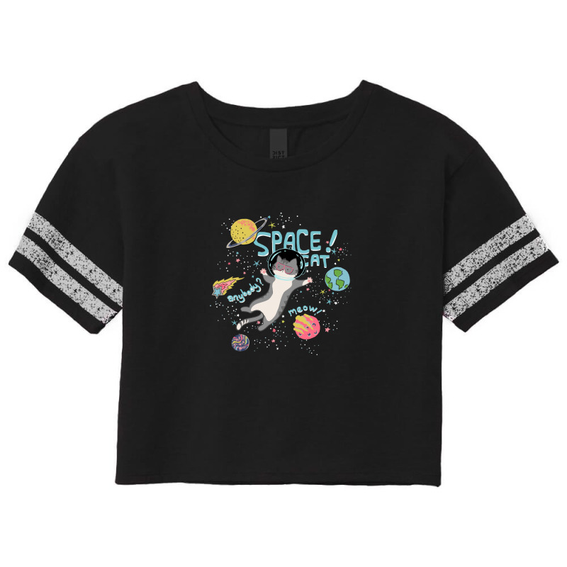 Cat Scorecard Crop Tee by Disgus_Thing | Artistshot