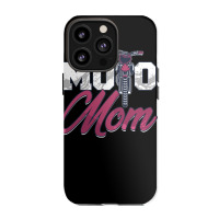 Moto Mom Dirt Bike Rider Extreme Sports Race Biker Offroad Pullover Ho Iphone 13 Pro Case | Artistshot