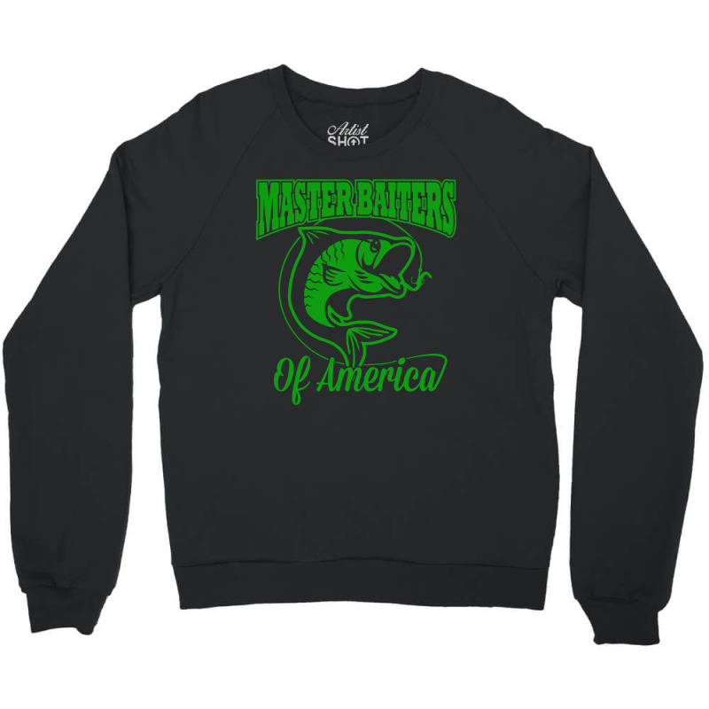 Master Baiter Fishing Club Crewneck Sweatshirt | Artistshot