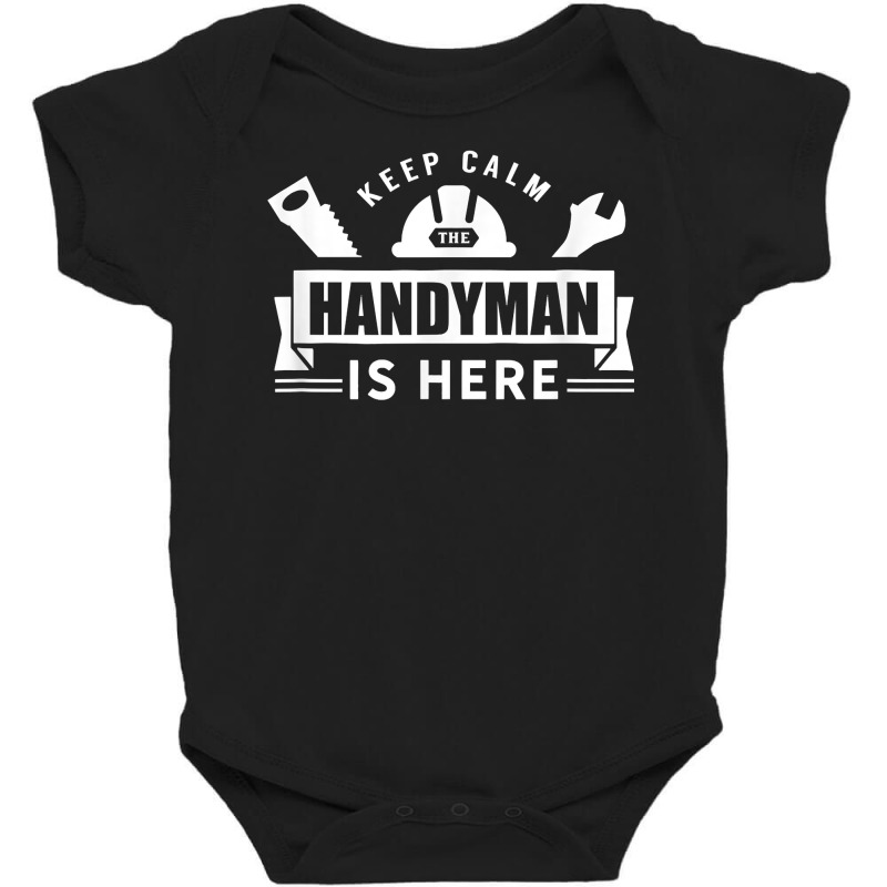 Handyman Hobbyist Diy Handymen Tinkerer T Shirt Baby Bodysuit by adam.troare | Artistshot