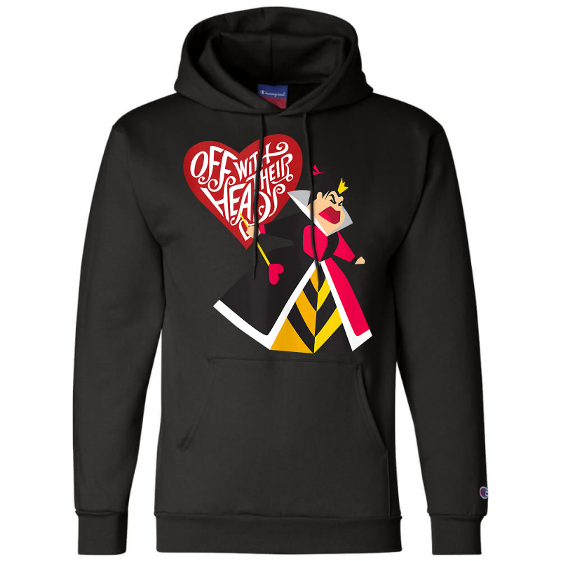 Alice In Wonderland Queen Of Hearts Off With Their Heads Tank Top Champion Hoodie | Artistshot