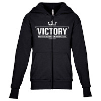 Christian T Shirt Women Men  Victory In Jesus Bible Faith T Shirt Youth Zipper Hoodie | Artistshot