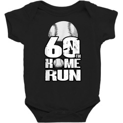 60th Home Run 60 Years Old Vintage Baseball 60th Birthday T-Shirt