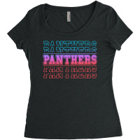 Black Panthers Women's Triblend Scoop T-shirt | Artistshot