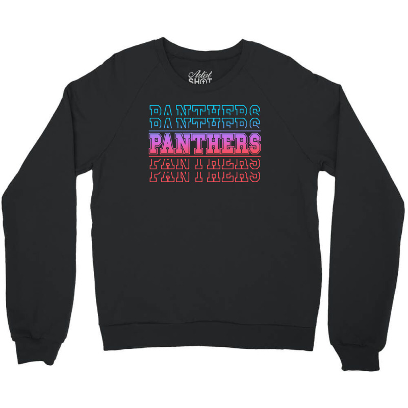 Black Panthers Crewneck Sweatshirt by autlu2024 | Artistshot