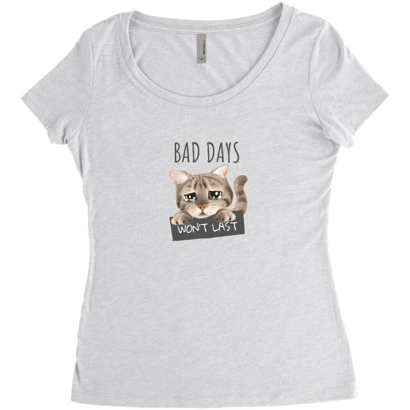 Cats Women's Triblend Scoop T-shirt by Disgus_Thing | Artistshot