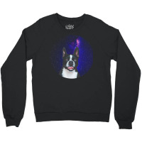 Boston Terrier T  Shirtfunny Boston Terrier Lover Face Dog Galaxy T  S Crewneck Sweatshirt | Artistshot