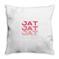 Jat Design T-shirt Throw Pillow | Artistshot