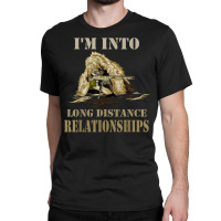 Funny Sniper Camo Long Distance Relationship Gun Lover 2a T Shirt Classic T-shirt | Artistshot