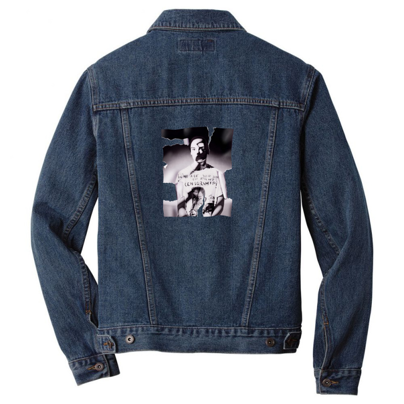 Girl Men Denim Jacket by Disgus_Thing | Artistshot