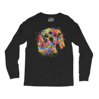 Cavalier King Charles Spaniel T  Shirt Colorful Cavalier King Charles Long Sleeve Shirts | Artistshot