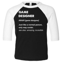 Game Designer T Shirt Toddler 3/4 Sleeve Tee | Artistshot