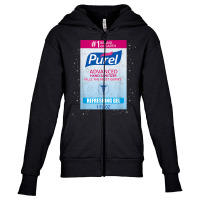 Hand Sanitizer Last Minute Funny Halloween Costume T Shirt Youth Zipper Hoodie | Artistshot