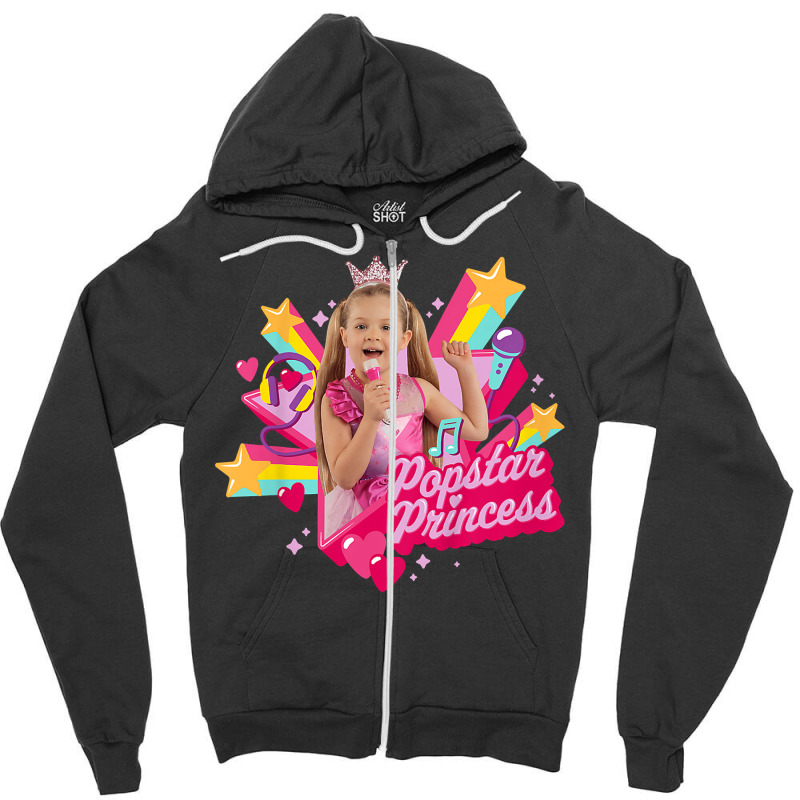 Kids Love Diana Popstar Princess Kids T Shirt Zipper Hoodie by men.adam | Artistshot