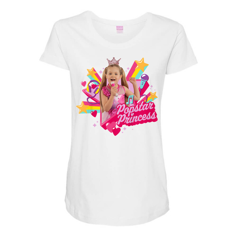 Kids Love Diana Popstar Princess Kids T Shirt Maternity Scoop Neck T-shirt by men.adam | Artistshot