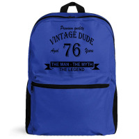 Aged 76 Years Backpack | Artistshot