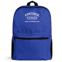 Vintage 1961 Aged To Perfection Backpack | Artistshot