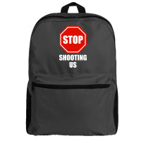 Stop Shooting Us - Black Lives Matter Backpack | Artistshot