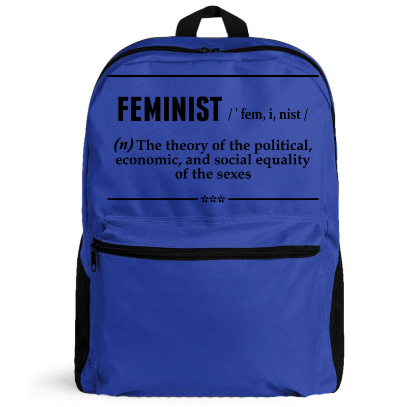 Feminist Noun Backpack | Artistshot