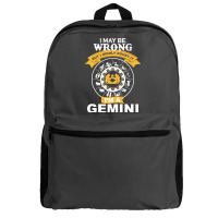 Gemini -i Am A Gemini Backpack | Artistshot