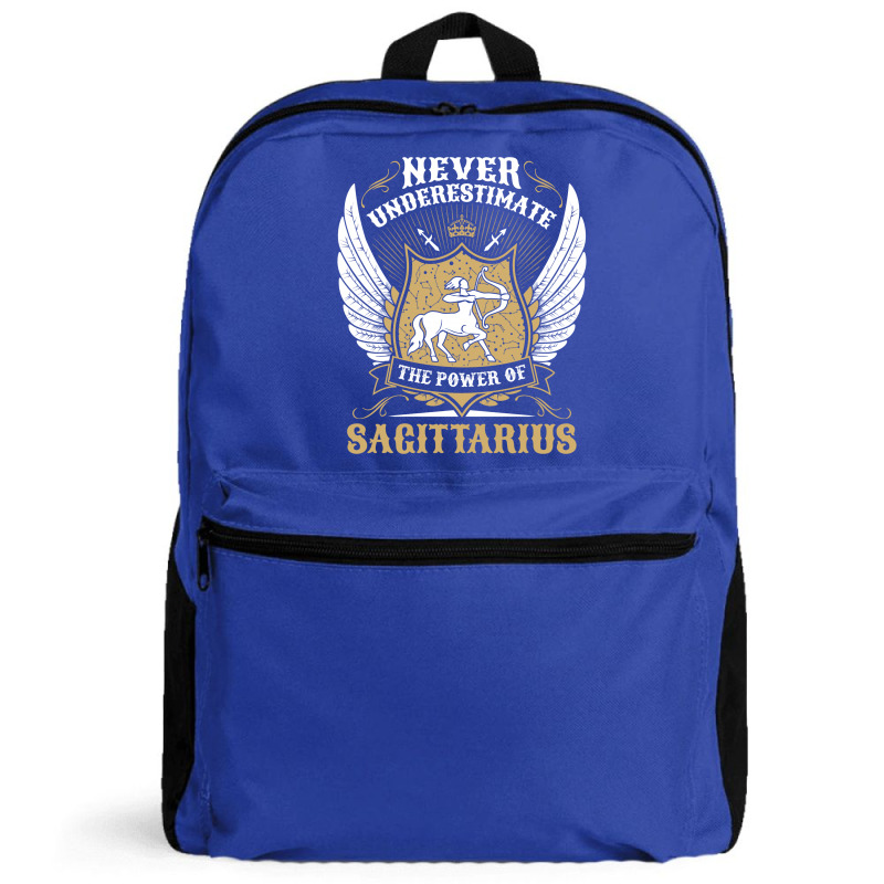 Never Underestimate The Power Of Sagittarius Backpack | Artistshot