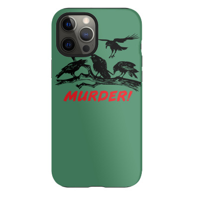 Murder Of Crows Iphone 12 Pro Max Case Designed By Chilistore
