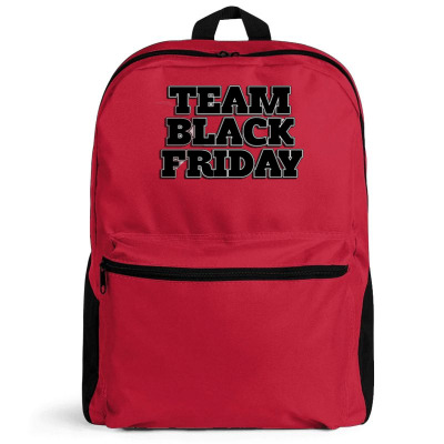 Team Black Friday Backpack Designed By Kiva27