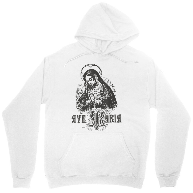 Ave Maria Schubert Latin Mass Blessed Mother Hail Mary Lady T Shirt Unisex Hoodie by ayedencoplon | Artistshot