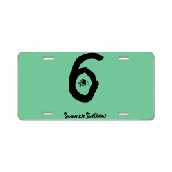 Summer Sixteen License Plate | Artistshot