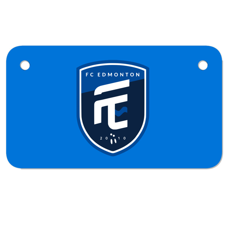 Fc Edmonton Motorcycle License Plate | Artistshot