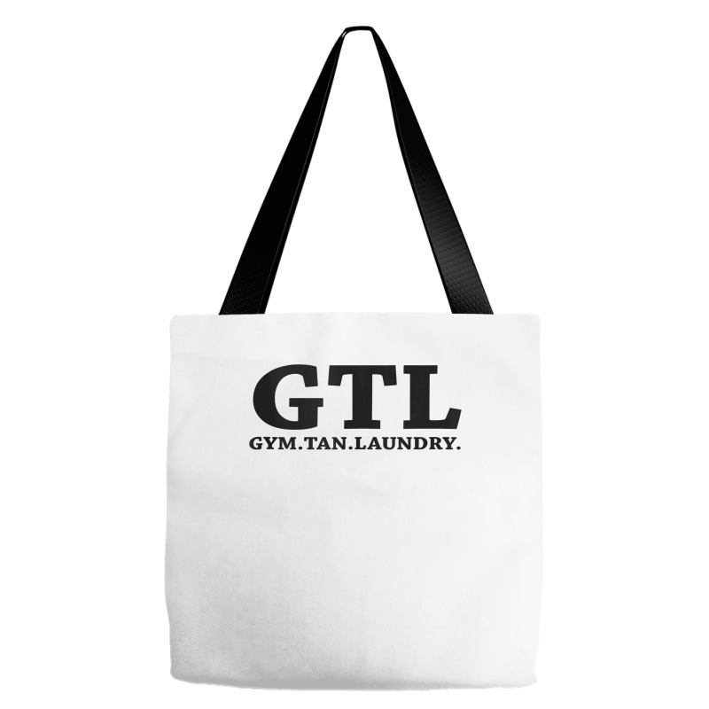 Gtl Gym Tan Laundry   Funny Gifts For New Jersey Nj Shore Tank Top Tote Bags | Artistshot