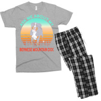 Bernese Mountain Dog T  Shirt Ask Me About My Bernese Mountain Dog T Men's T-shirt Pajama Set | Artistshot