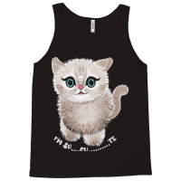 Best Cute Furry Cat T  Shirt Cute Kitty T  Shirt Tank Top | Artistshot