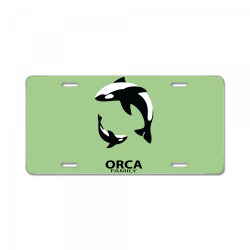 ORCA FAMILY License Plate | Artistshot