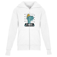 Trex Youth Zipper Hoodie | Artistshot